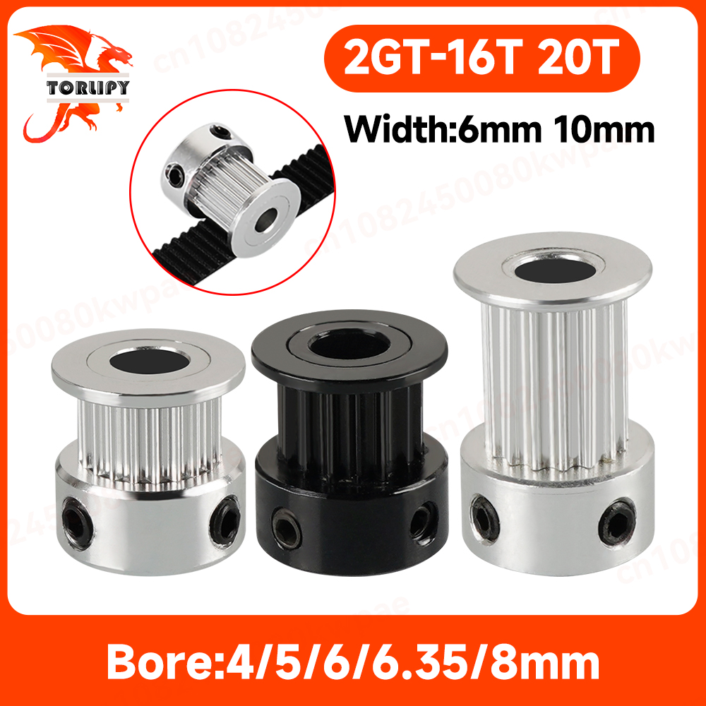 Gt2 Pulley - 1/5/10 個 GT2 20 歯 16