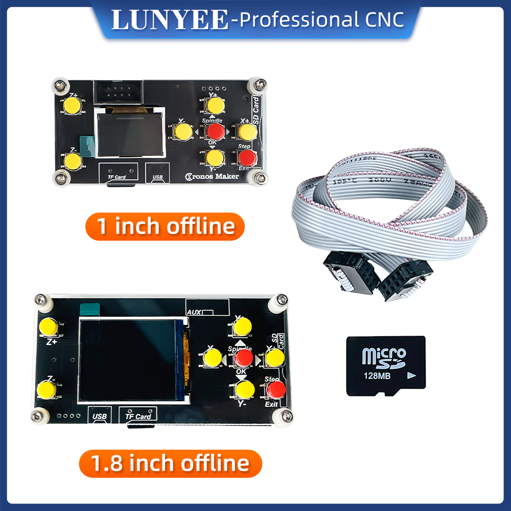 3018 Cnc - Lunyee-フライス盤用のオフライン制御ボード,フライス加工機用の3軸制御,彫刻用,3018pro 1610/2418/3018用,rbl