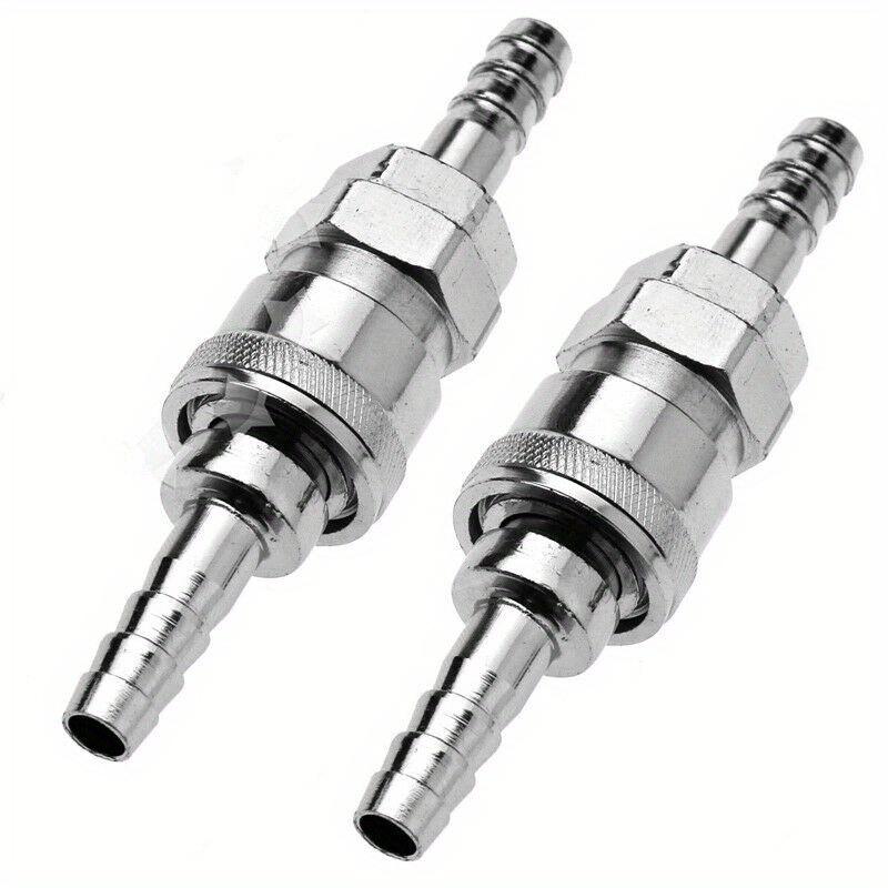 Coupling 8Mm - 4個入り 8mm 銅製ガスホースノズル クイックリリースコネクター モーターホーム用 車用アクセサリー