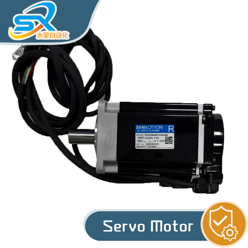 Servo Motor - 三洋電機 ACサーボモーター R2AD06040FXH6AM8 320w 1年保証