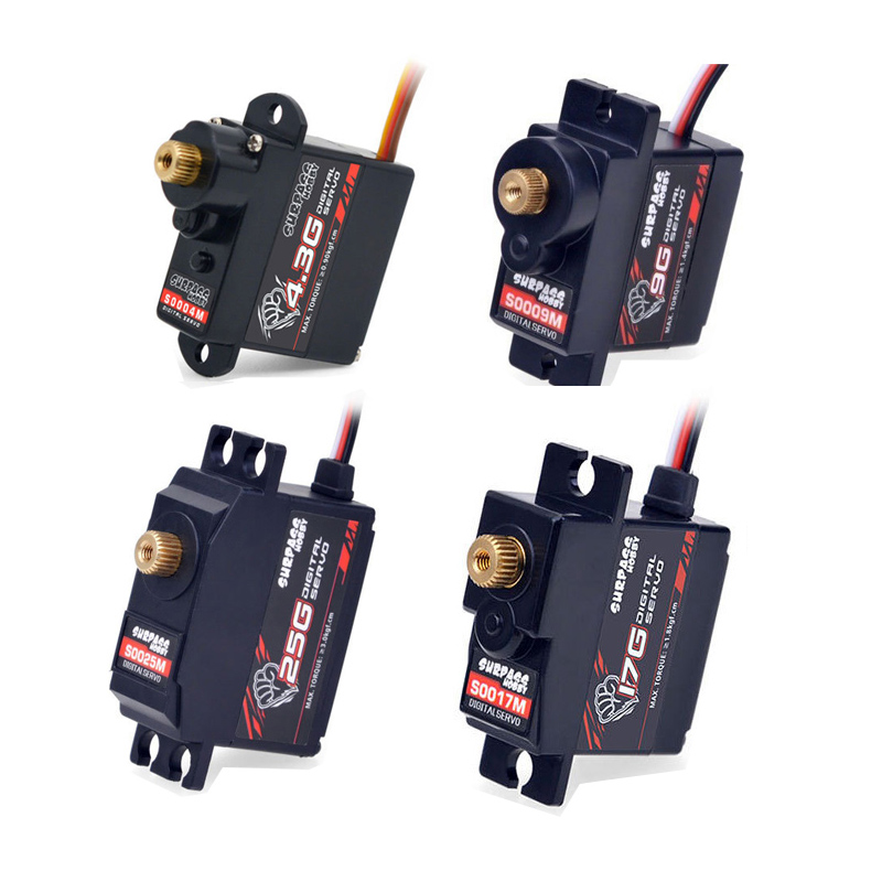 5個入り Surpass Hobby S0025M メタルギ - Servo 9G のレビューと価格