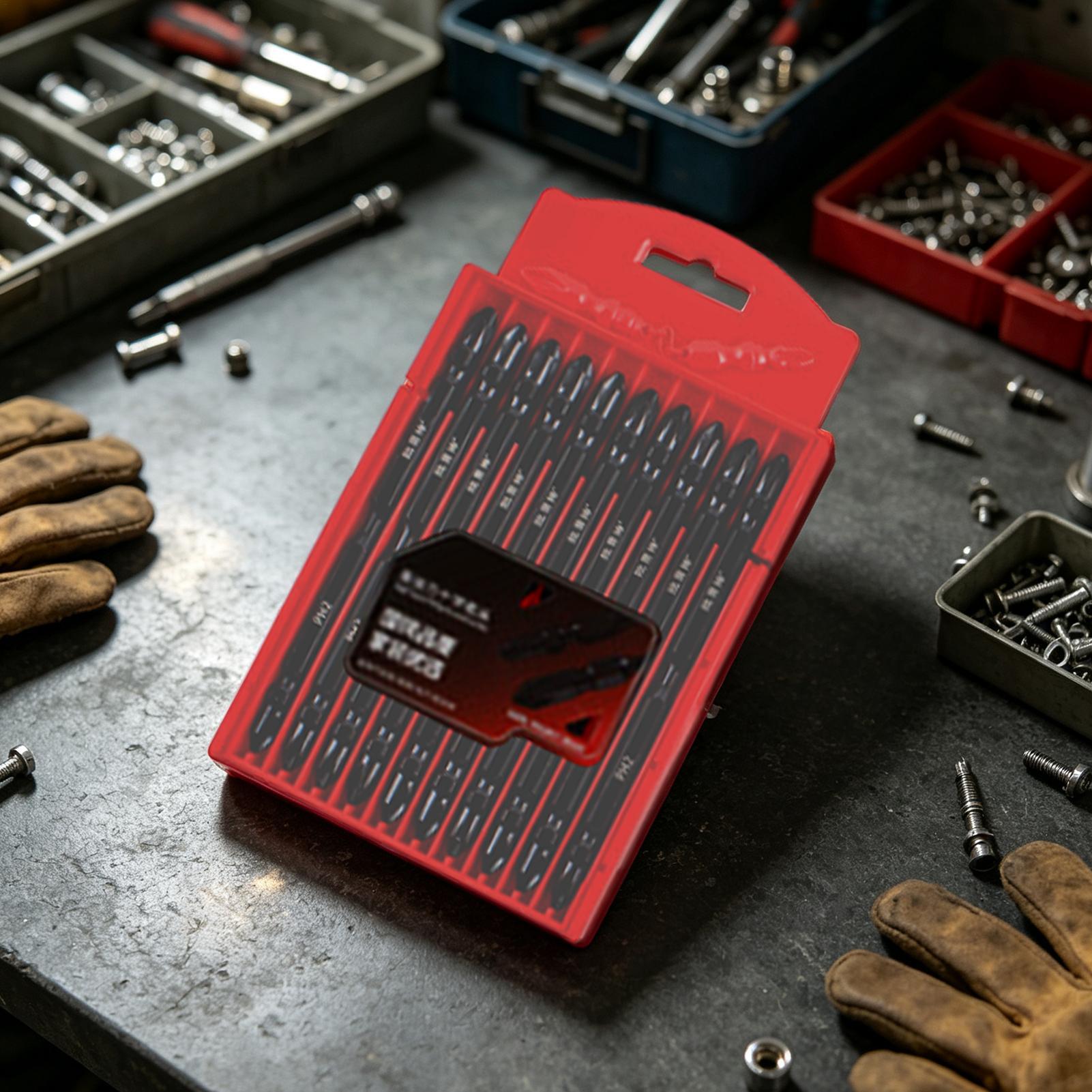 ドライバービットセット両端フライス加工磁気ドライバーヘッドキ - End Mill Set のレビューと価格