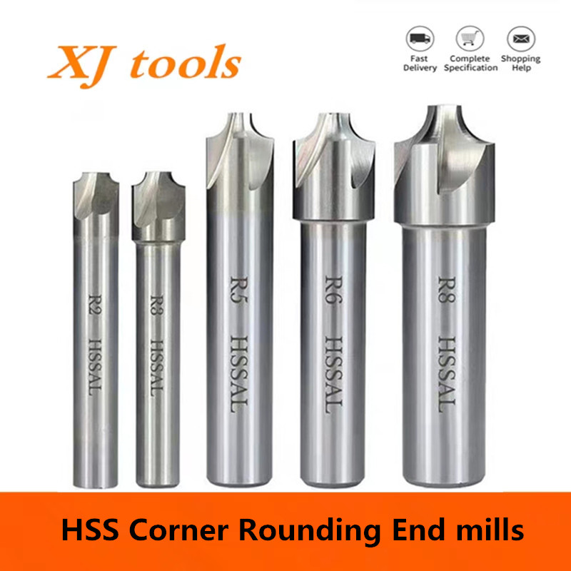 Hssコーナーエンドミル、ボールノーズエンドミル、凹型半径フ - End Mill Set のレビューと価格