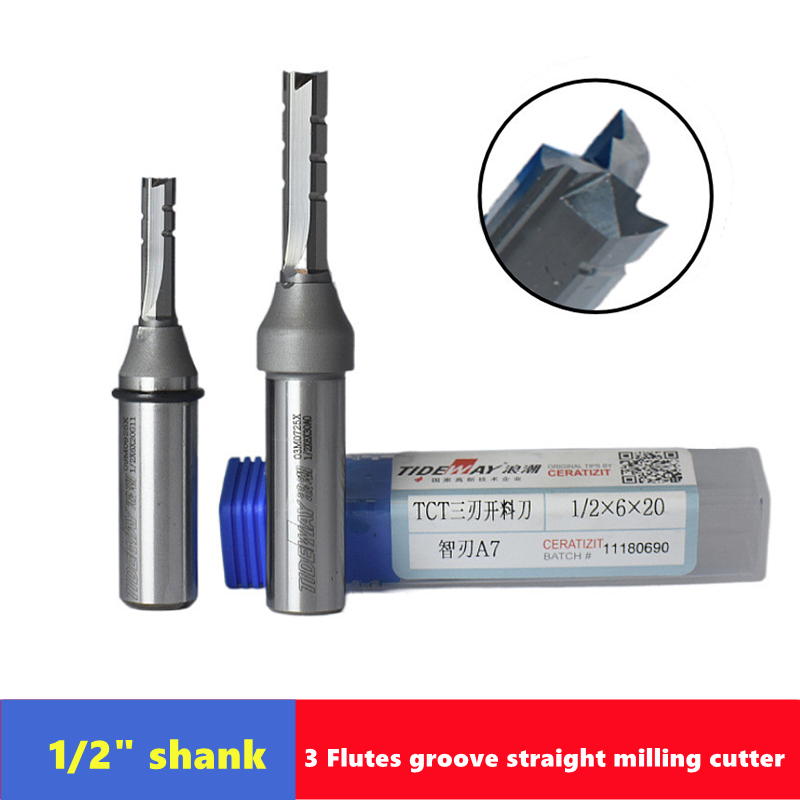 硬質合金製ストレート刃、12.7mm軸径、TCT（超硬チップ - End Mill のレビューと価格