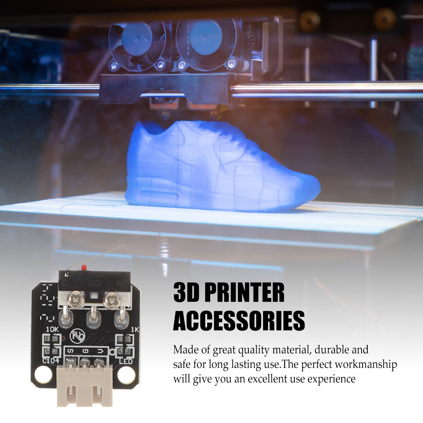 3Dプリンター用リミットスイッチセット – Ender 3  - Limit Switch のレビューと価格