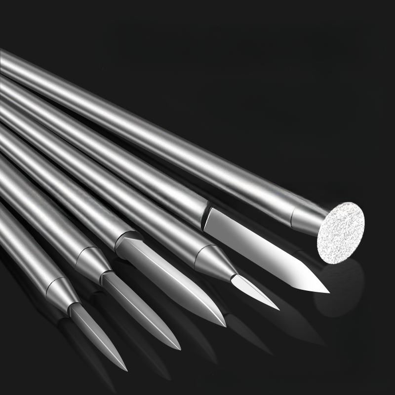 6ピース高硬度鋼彫刻カービングナイフセット剣型2.35/3. - End Mill Set のレビューと価格