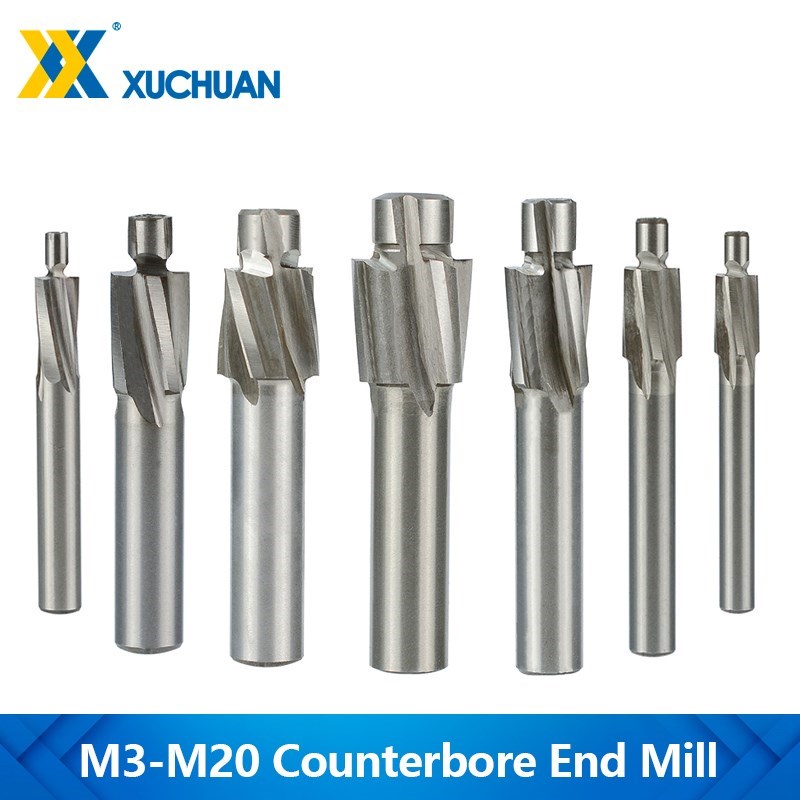 4フルートhssザグリエンドミルM3-M20パイロットスロッ - End Mill Set のレビューと価格
