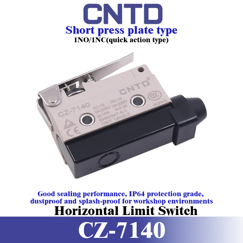 CNTD CZ-7140 水平型リミットスイッチ、短いレバー - Limit Switch のレビューと価格