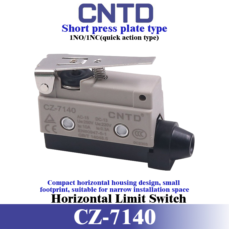 CNTD CZ-7140 水平型リミットスイッチ、短いレバー - Limit Switch のレビューと価格