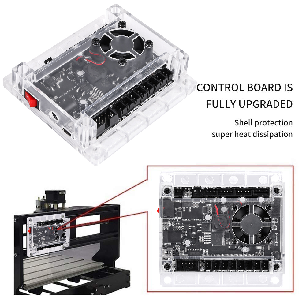 Grbl 1.1 usbポートcnc彫刻機制御ボード3軸統合 - 3018 Cnc のレビューと価格