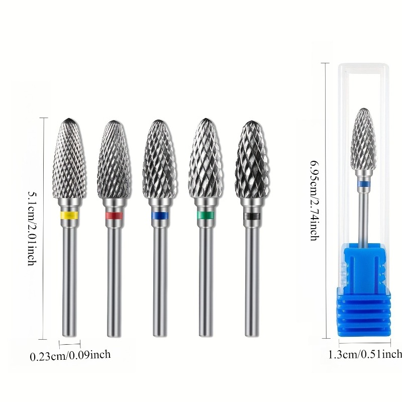 タングステンカーバイド製ネイルドリルビット3個セット 電動マ - Carbide End Mill のレビューと価格