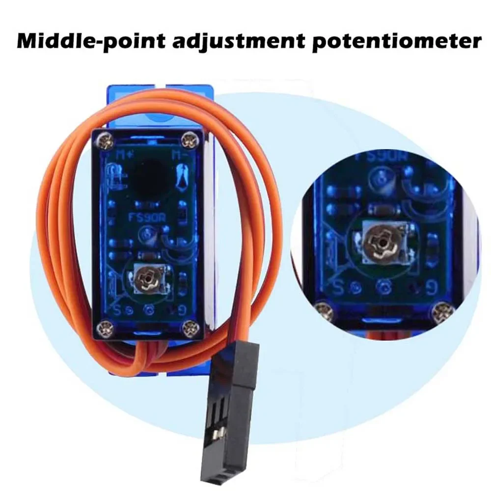 Feetech FS90R 9g マイクロデジタルサーボモー - Servo 9G のレビューと価格