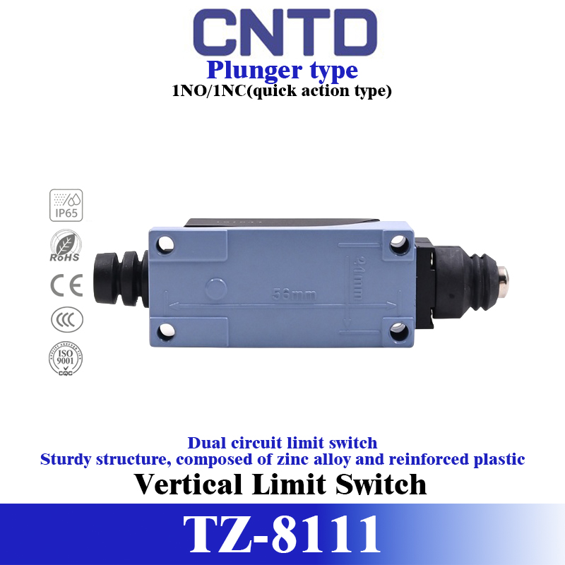 CNTD TZ-8111 リミットスイッチ、上部プランジャー - Limit Switch のレビューと価格