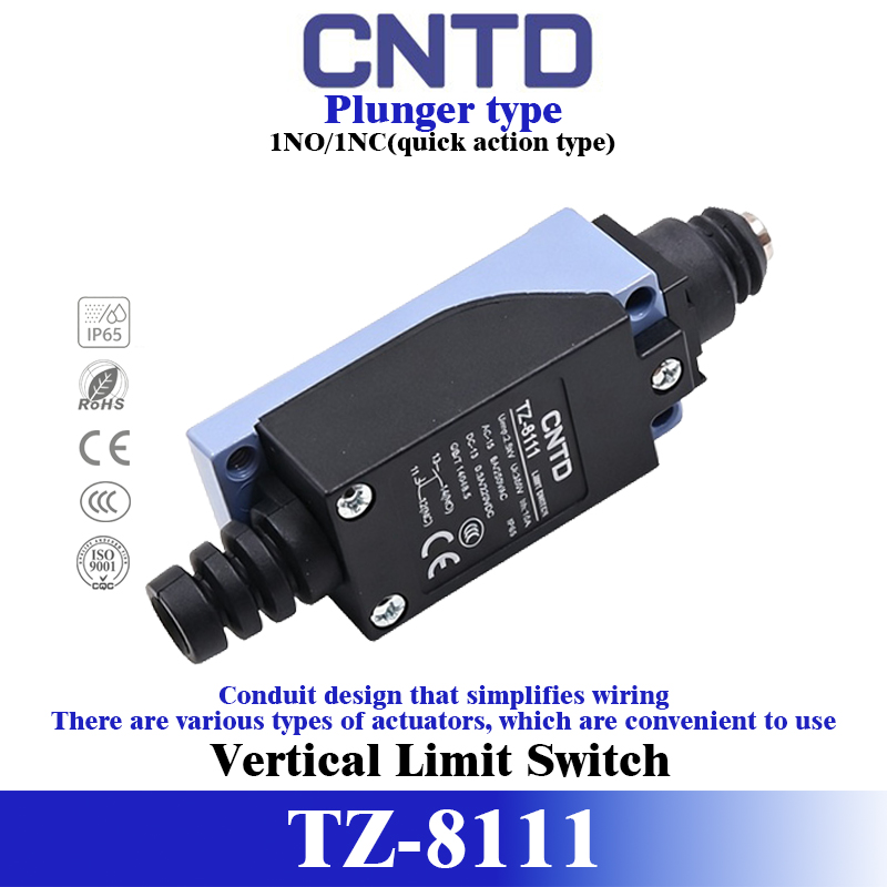 CNTD TZ-8111 リミットスイッチ、上部プランジャー - Limit Switch のレビューと価格