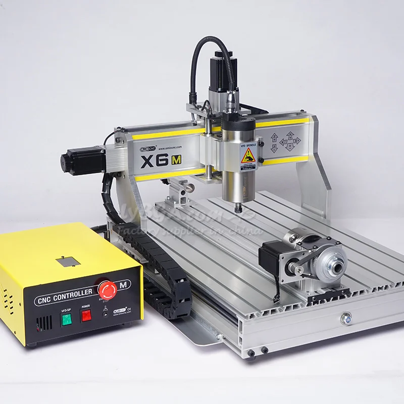 LY CNCルーター X6M 3軸/4軸彫刻・穴あけ・フライ - Water Cooled Spindle のレビューと価格