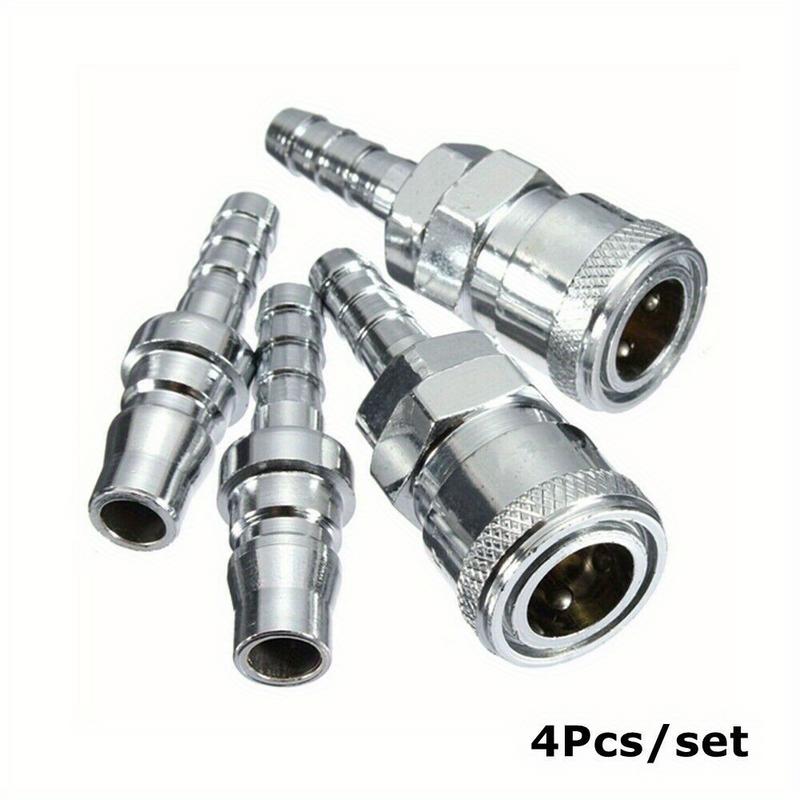 4個入り 8mm 銅製ガスホースノズル クイックリリースコネ - Coupling 8Mm のレビューと価格