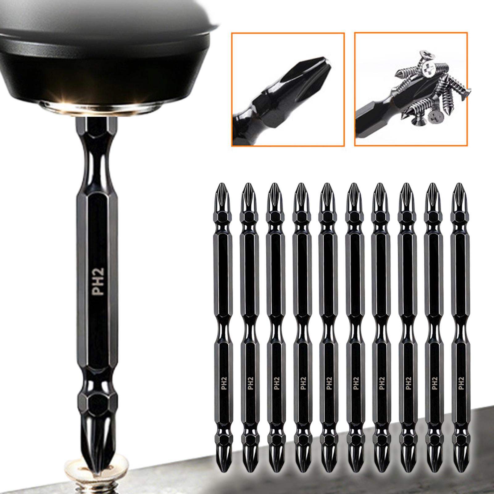 磁気ビット両端磁気フライスドリルヘッドキット多機能ドライバー - End Mill Set のレビューと価格